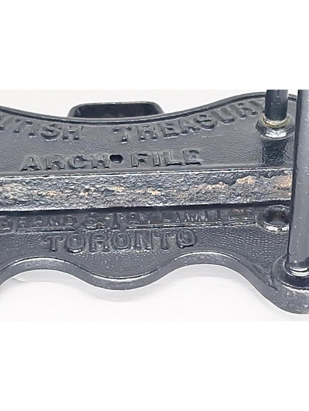 "British Treasury Arch File" from Grand & Toy Toronto Limited Patented 1905 - Picture 5 of 8
